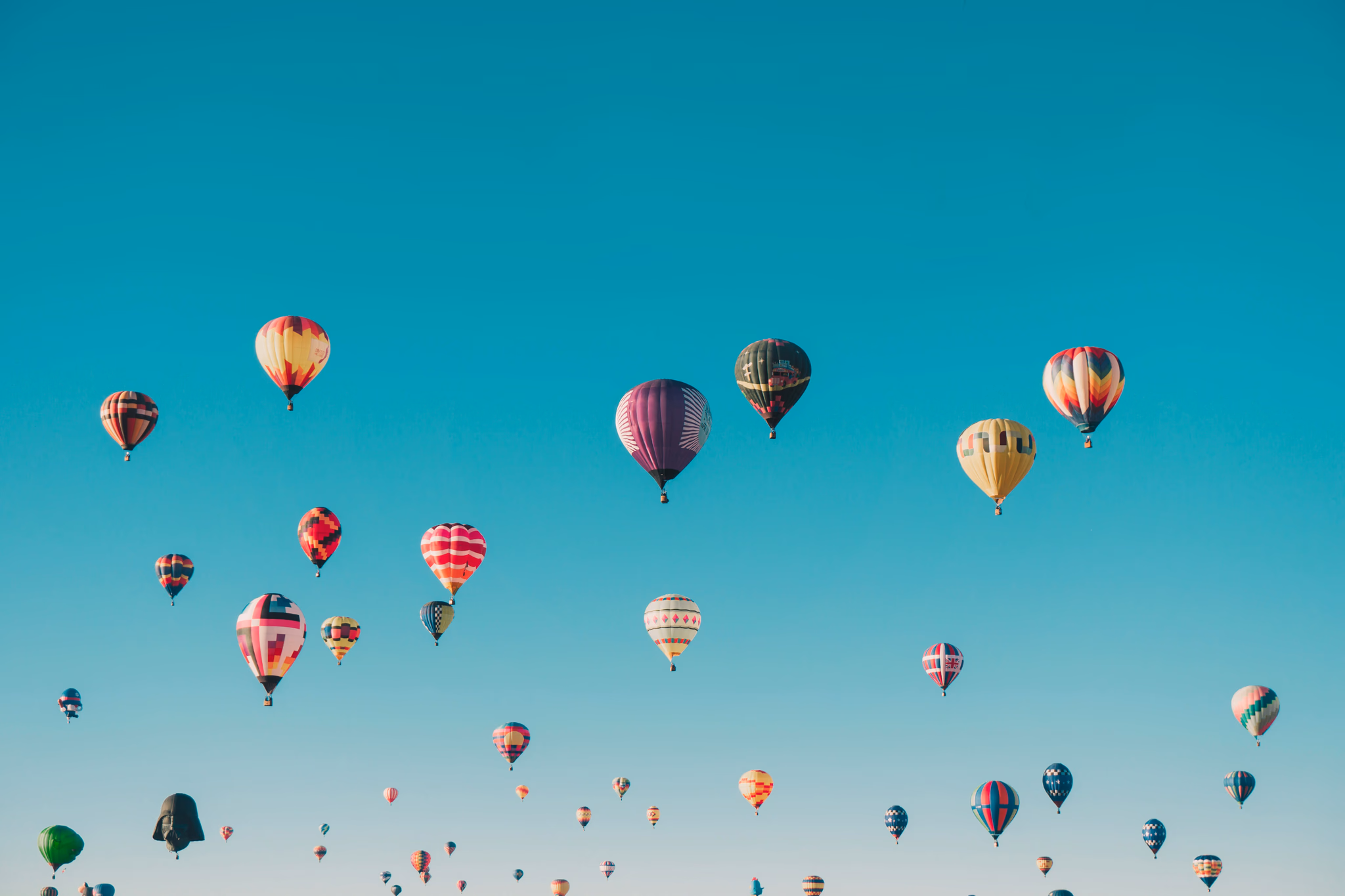 assorted-color hot air balloons during daytime